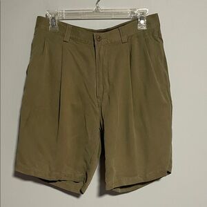 Tommy Bahama Brown Silk Shorts Size 32